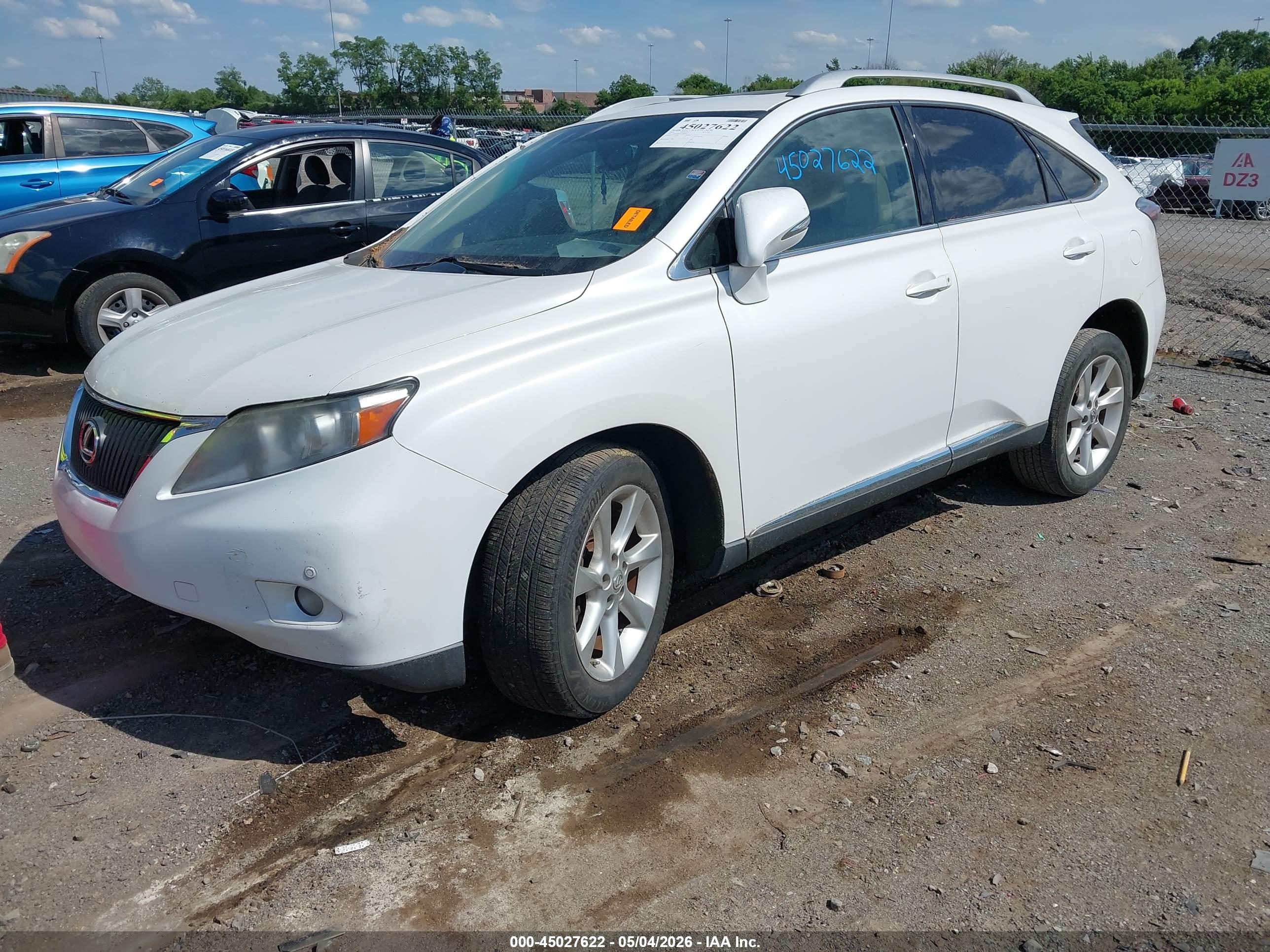 2010 LEXUS RX — VIN 2T2ZK1BA4AC020025 — photo 2