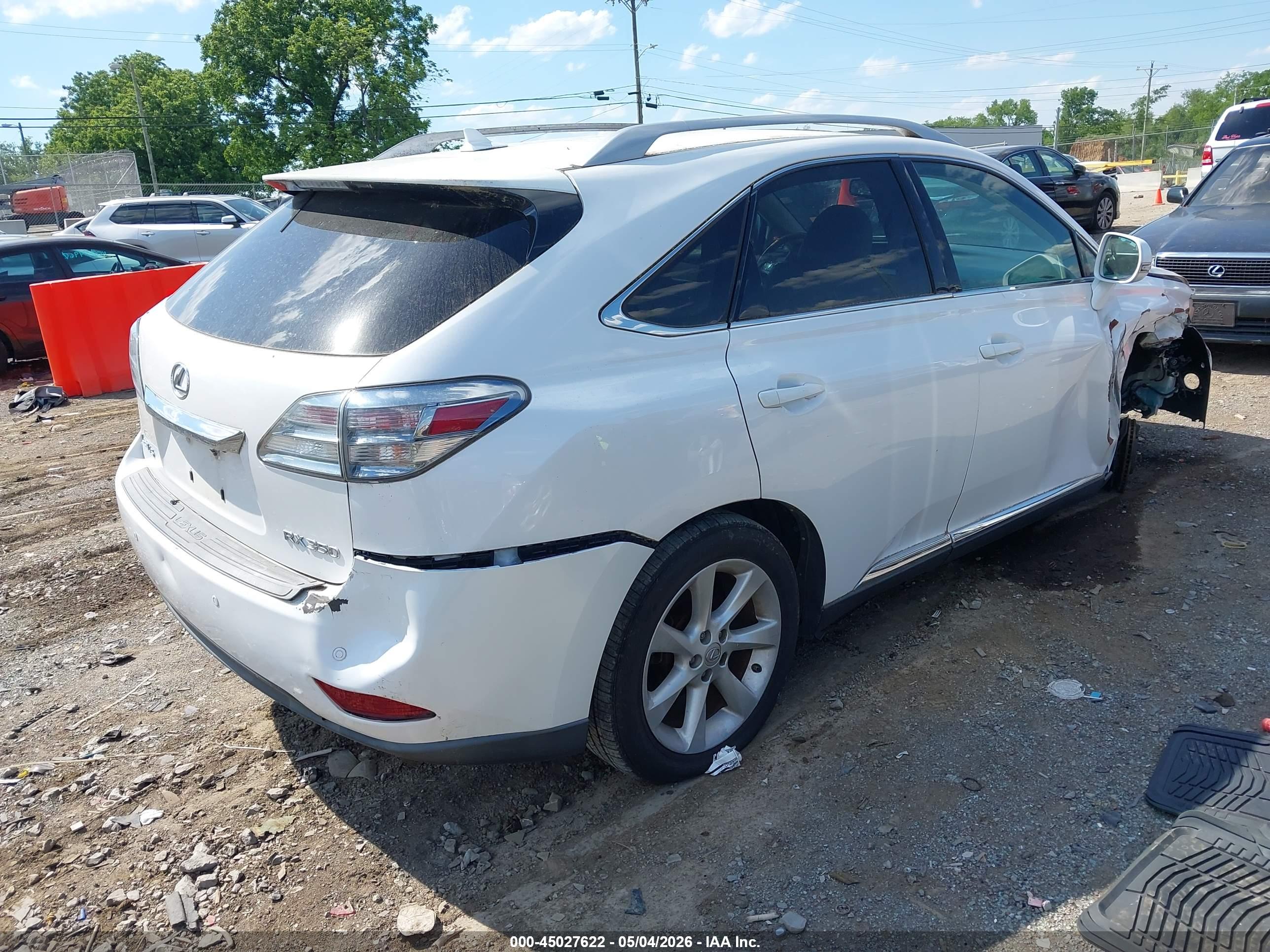 2010 LEXUS RX — VIN 2T2ZK1BA4AC020025 — photo 4